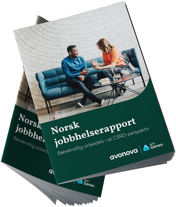 Forsiden av Norsk jobbhelserapport